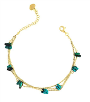 Bracelet Io & Te  Woman in Silver Turchese africano BRICTUDO